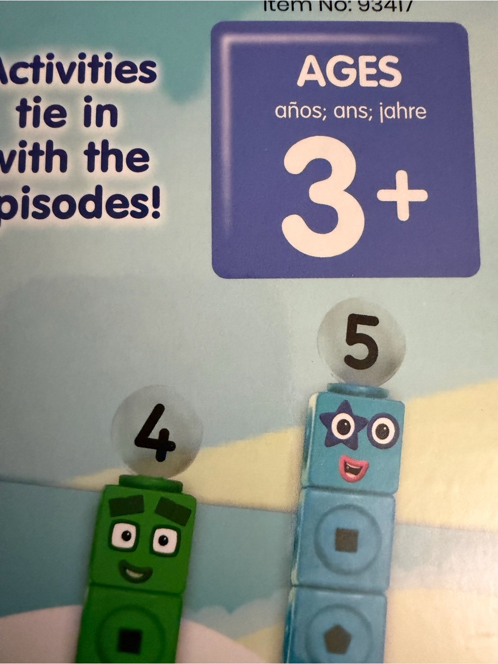 MathLink Cubes Numberblocks 1-10 Activity Set - Multi-Color - Picture 4 of 7